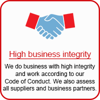 Icon Businessintegrity Red