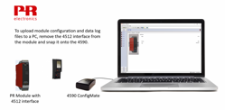 How to upload configuration and data log files to PC