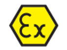 Logotipo de la directiva ATEX