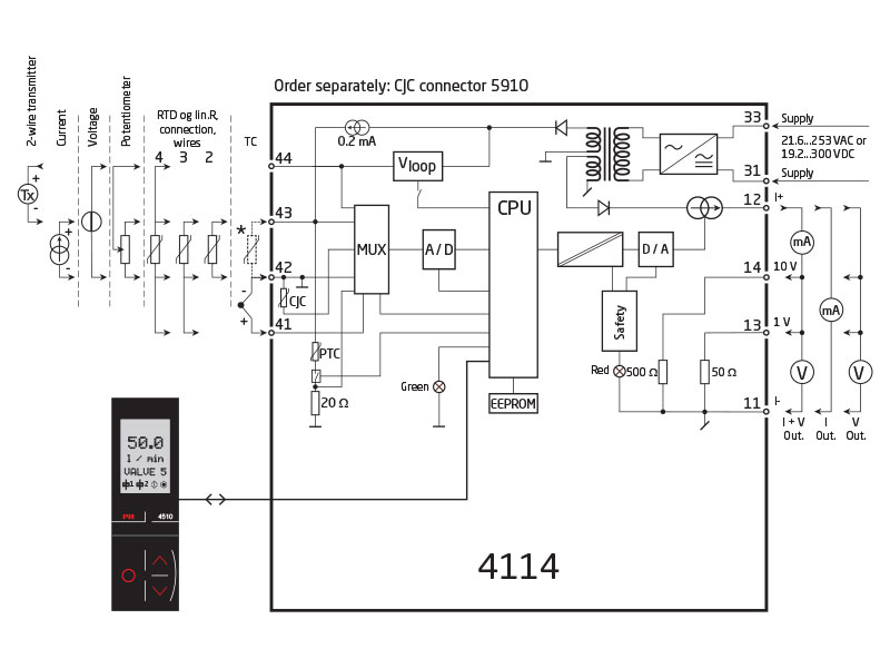 Universal transmitter - 4114